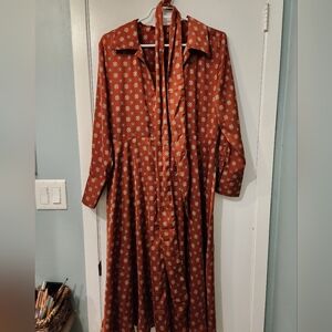 Banana Republic Rust Shirt dress, size medium